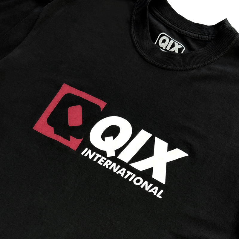 CAMISETA QIX STREET QIX INTERNACIONAL PRETA
