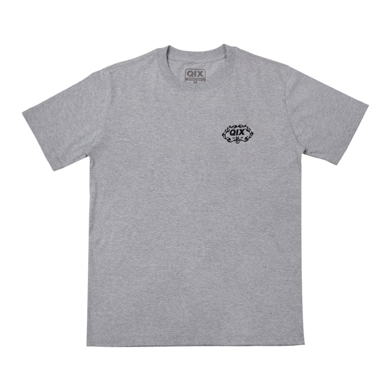 CAMISETA QIX FIRE SKATE BOARDS MESCLA