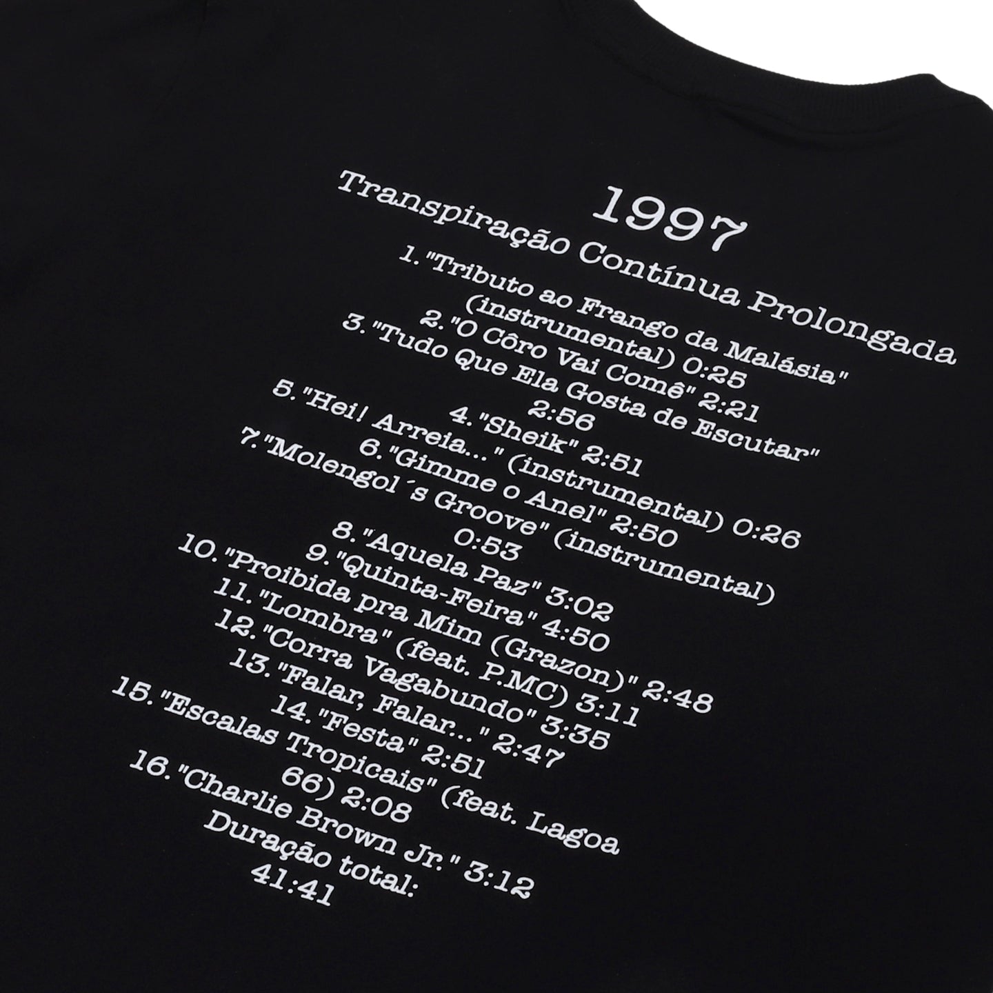 Camiseta Charlie Brown Jr Transpiração Contínua Prolongada - Discograf