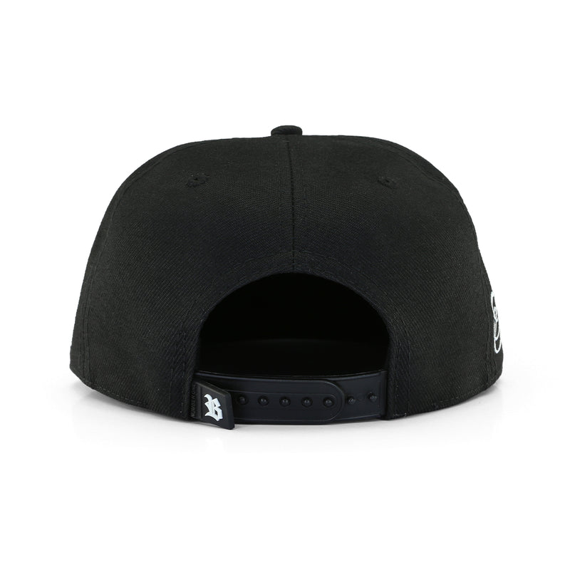 Boné QIX Aba Reta The Lords Skateboarding Preto