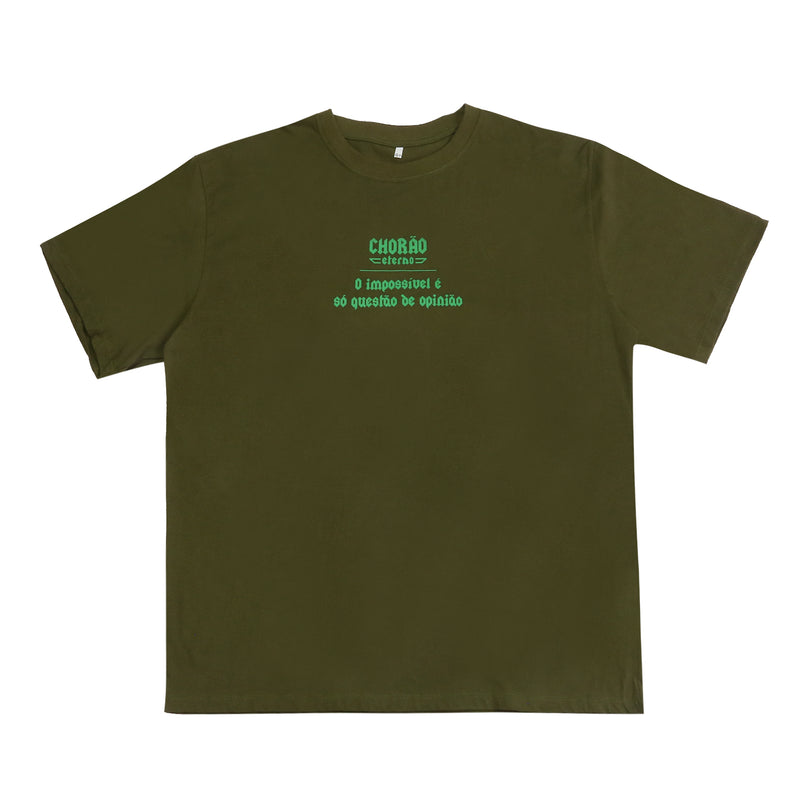 Camiseta CBJR "O Impossível" Verde