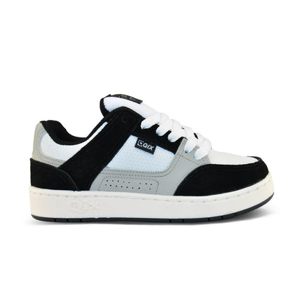 Tênis Infantil QIX AM Preto, Cinza e Branco