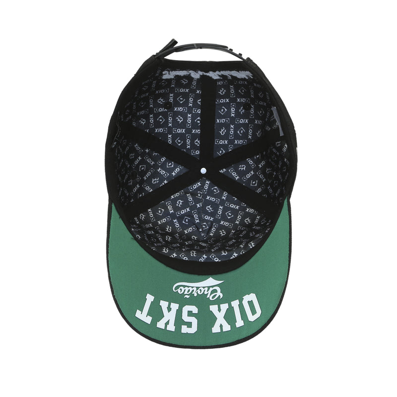 Boné QIX Chorão Preto e Verde