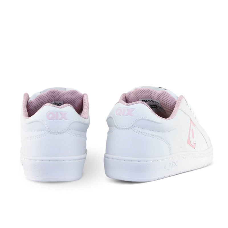TÊNIS QIX SKATE COMBAT RETRÔ BRANCO E ROSA