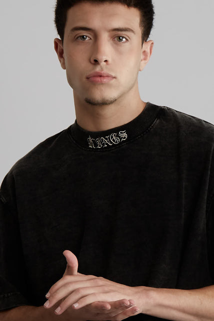 Camiseta Kings Washed Ghotic Oversized