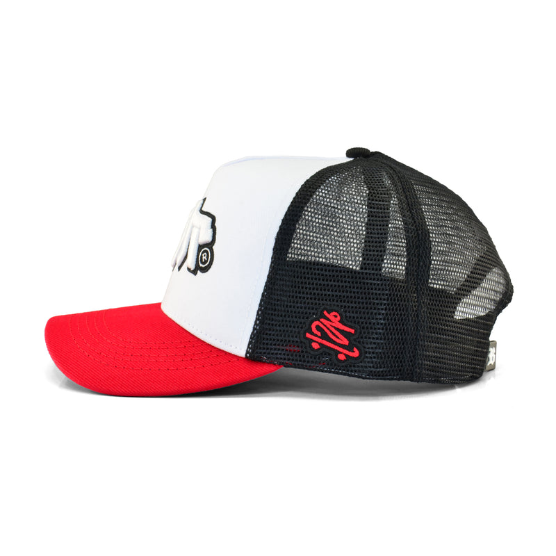 Boné Trucker Charlie Brown Jr Preto