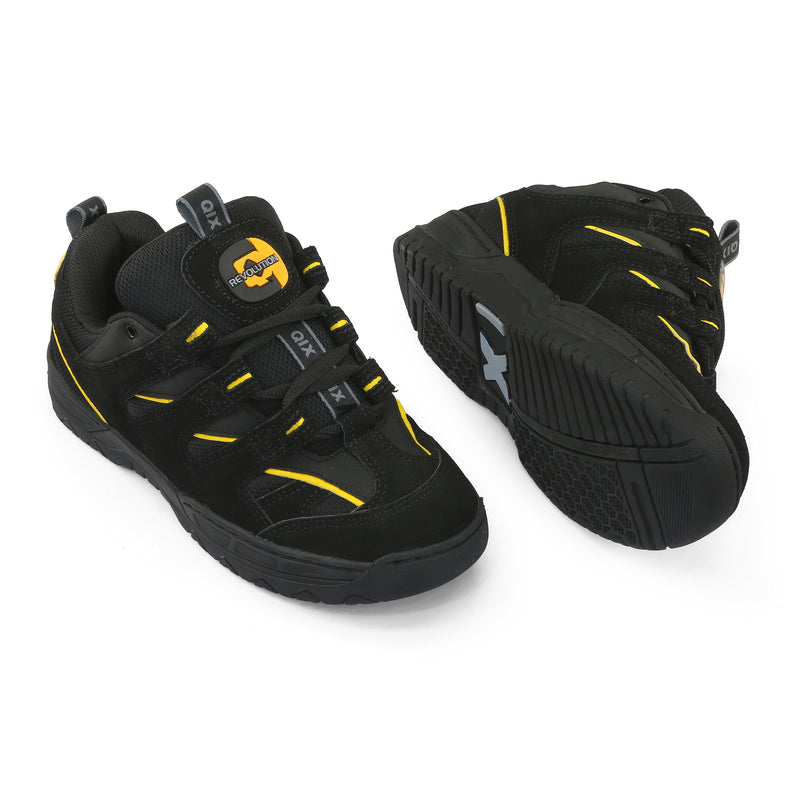 Tênis QIX Revo 26 Preto e Amarelo