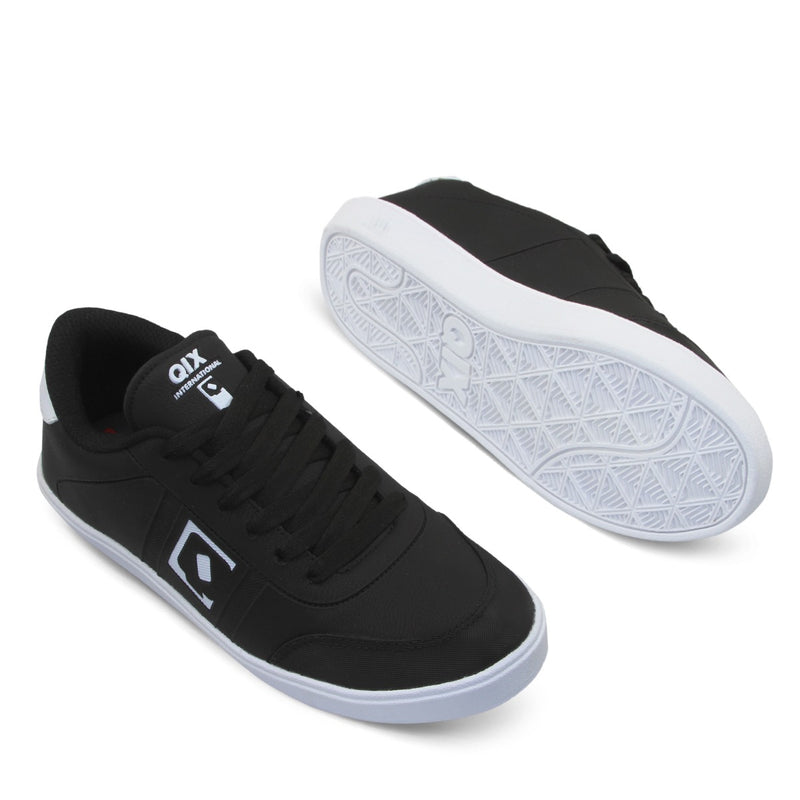 Tênis Qix  City Preto e Branco