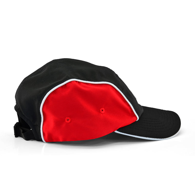 Boné QIX Five Panel - Red & Black