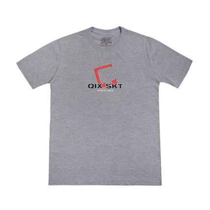 CAMISETA QIX SKT RED LOGO MESCLA