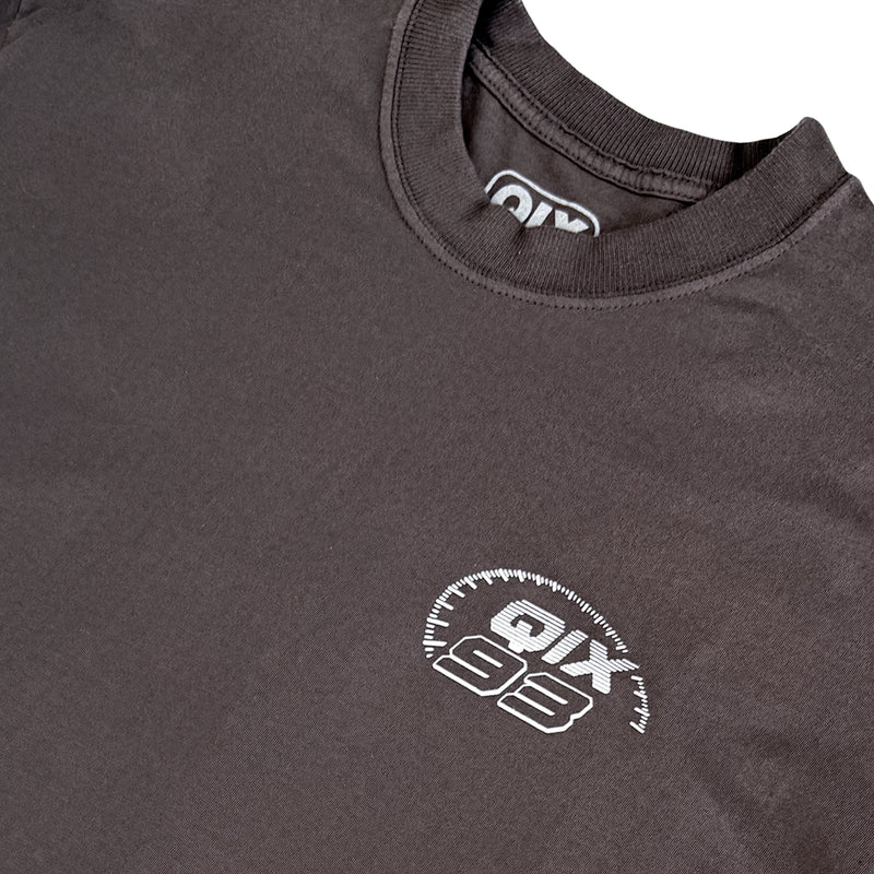 CAMISETA QIX STREET VELOZ MARROM