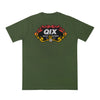 CAMISETA QIX FIRE SKATE BOARDS MUSGO