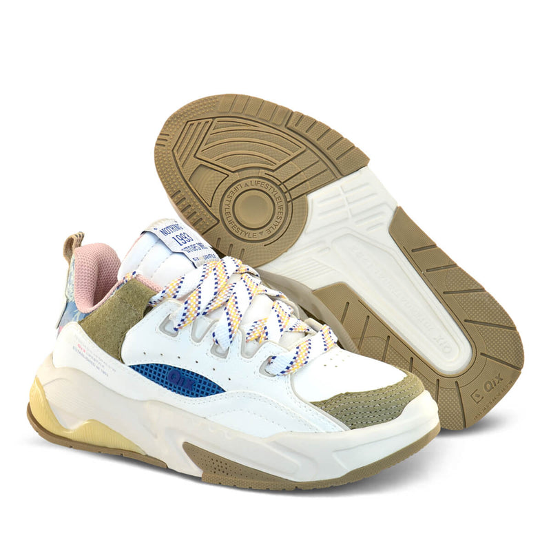 Tênis QIX Missy Feat Urban Hiking Series Bege e Rosê