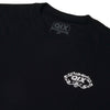 CAMISETA QIX FIRE SKATE BOARDS PRETA