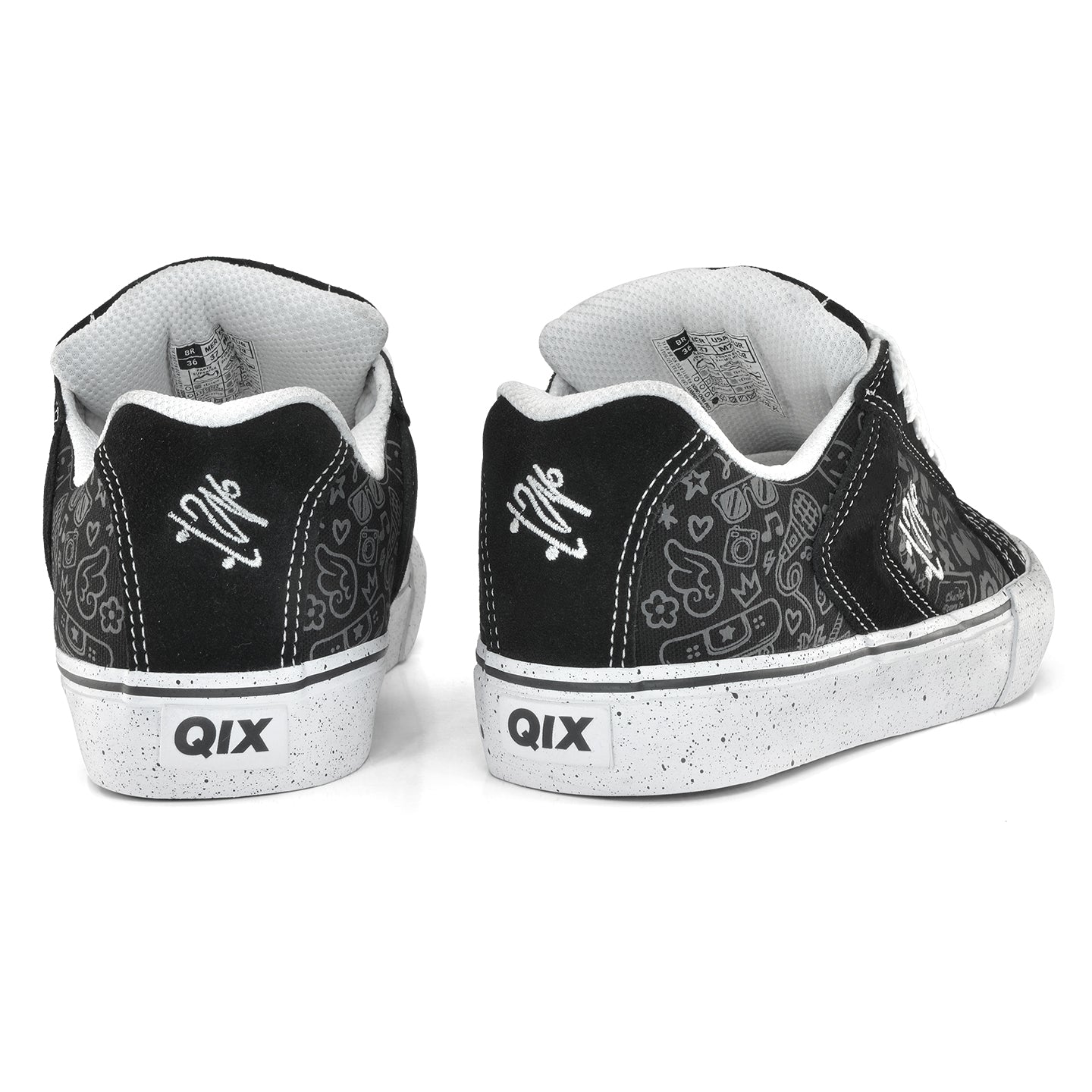 Tênis QIX Chorão Park Sweet Black Oreo