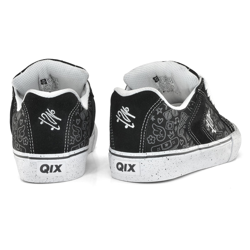 Tênis QIX Chorão Park Sweet Black Oreo