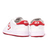 TÊNIS QIX SKATE COMBAT RETRÔ BRANCO E VERMELHO