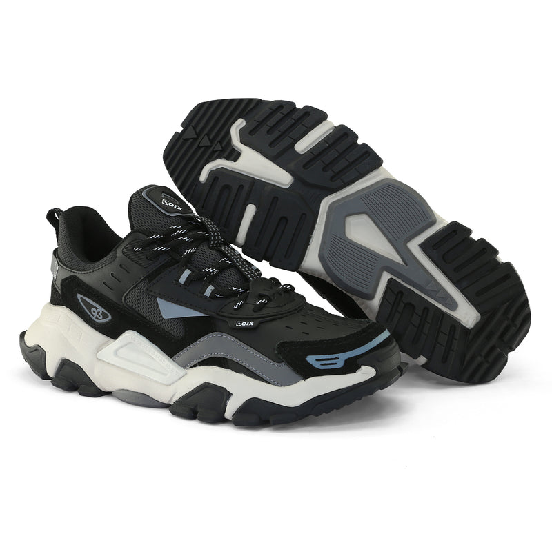 Tênis Qix Trek Urban Hiking Preto e Cinza
