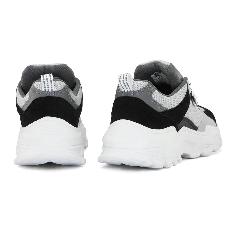 Tênis QIX Higher Preto, Grafite e Branco
