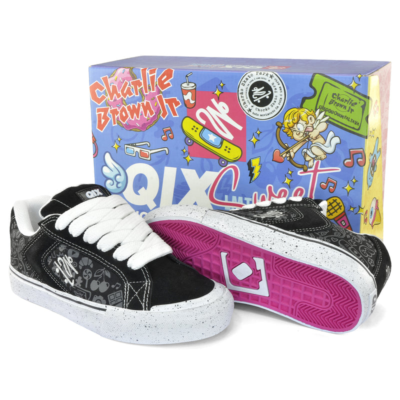 Tênis QIX Chorão Park Sweet Black Oreo