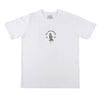 CAMISETA QIX SKULL SKATEBOARD BRANCA