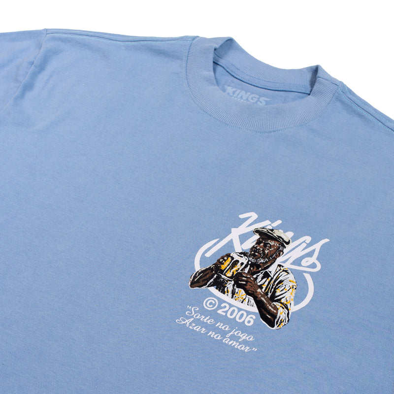 Camiseta Kings Boêmia Club Sorte no Jogo Azul