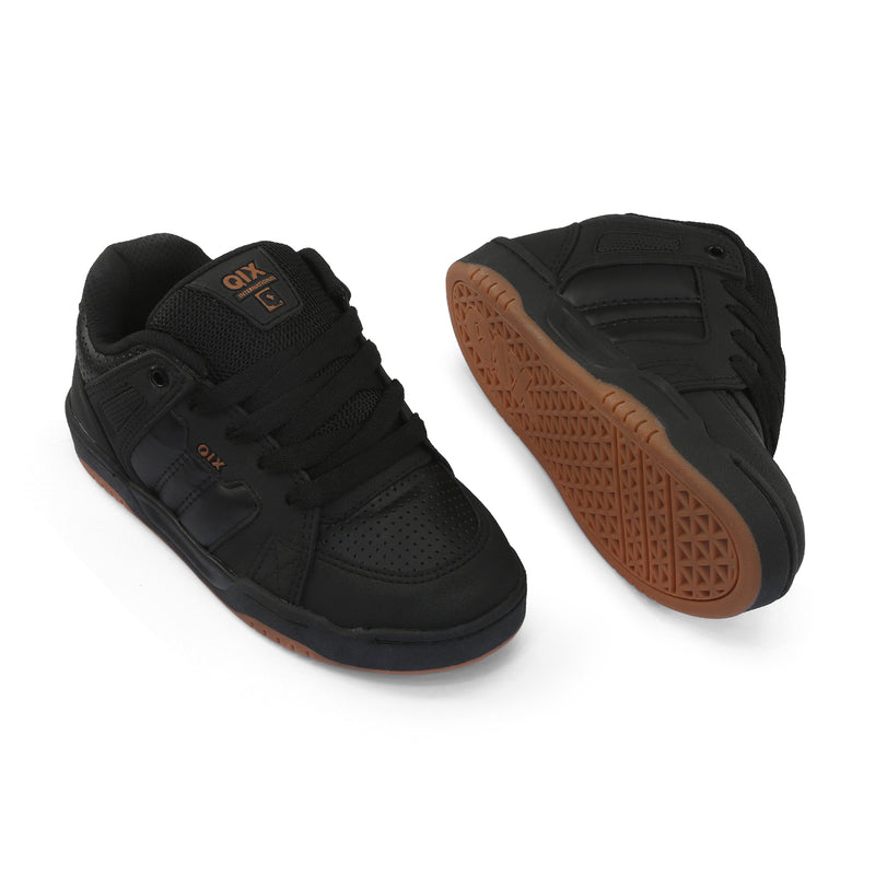 Tênis Infantil Qix Square Preto Natural