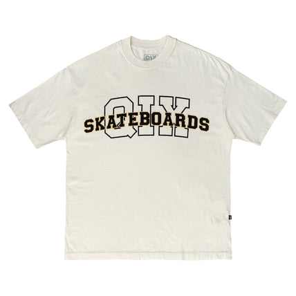 CAMISETA QIX OVERSIZED SKATEBOARDS OFF WHITE