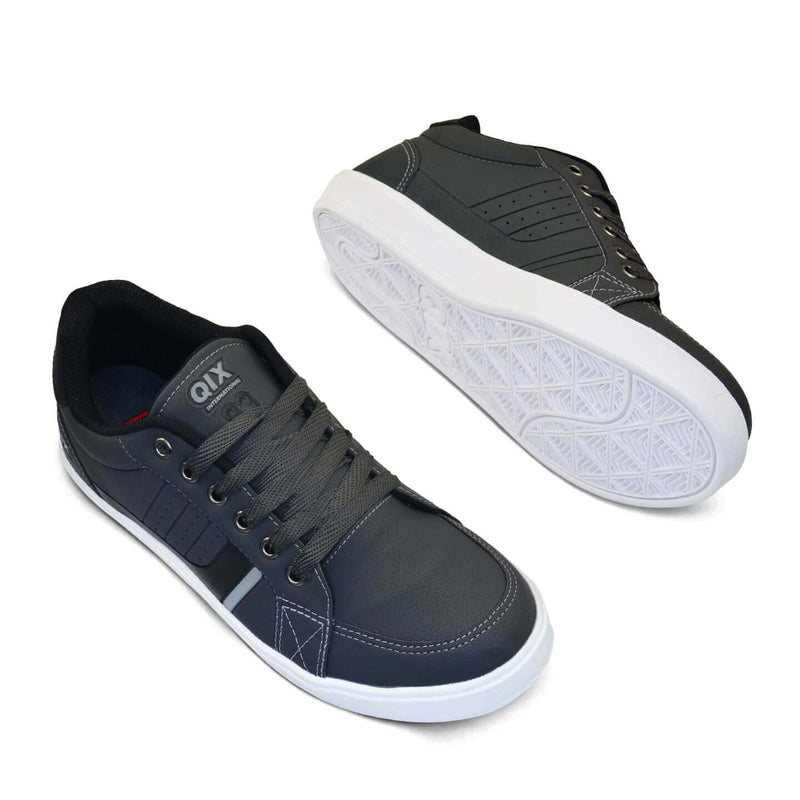 Tênis Qix Laguna Grafite, Preto e Cinza