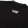 Camiseta Oversized Preta "Só os Loucos Sabem"