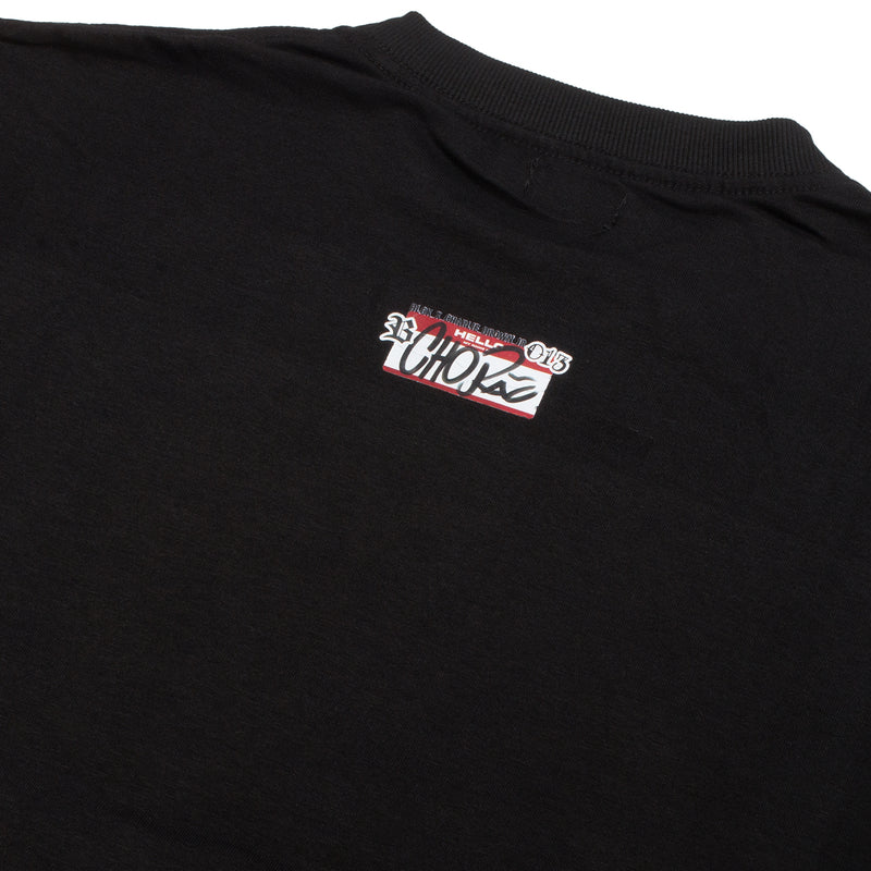 Camiseta Oversized Preta "Só os Loucos Sabem"