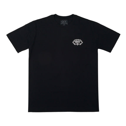 CAMISETA QIX FIRE SKATE BOARDS PRETA