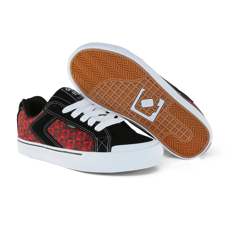 Tênis QIX Chorão Park Preto e Vermelho