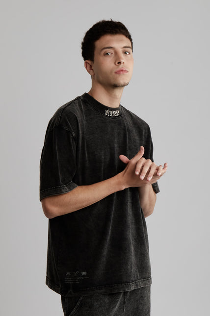 Camiseta Kings Washed Ghotic Oversized