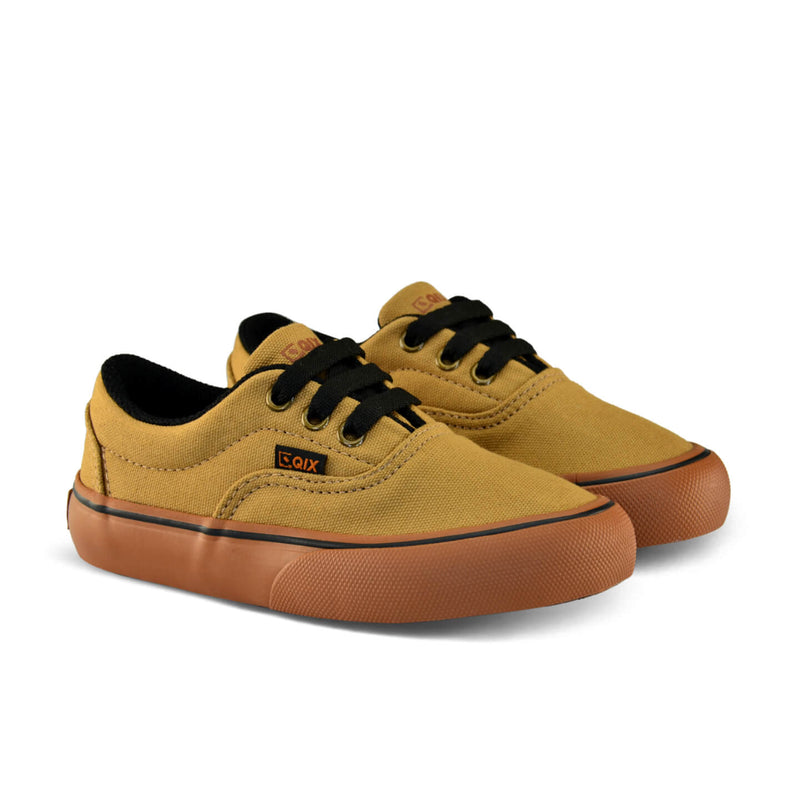 Tênis QIX Sunset Vulcan 07 - Amêndoa e Gum