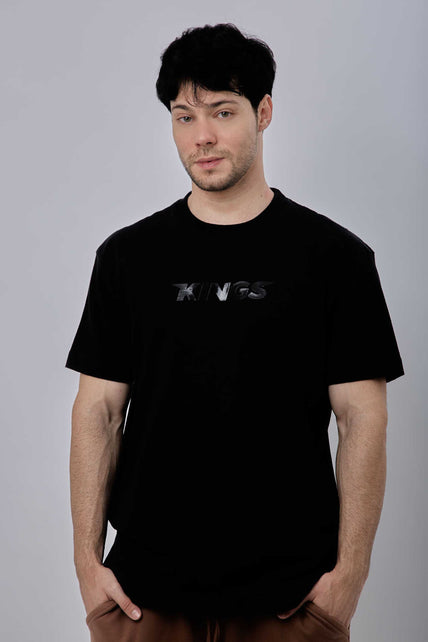 Camiseta Kings Essentials Gel Preta Oversized