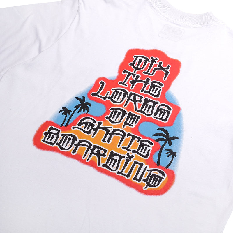 CAMISETA QIX STREET LORD SKATE BOARDING BRANCO
