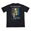 CAMISETA QIX SKULL SKATEBOARD PRETA
