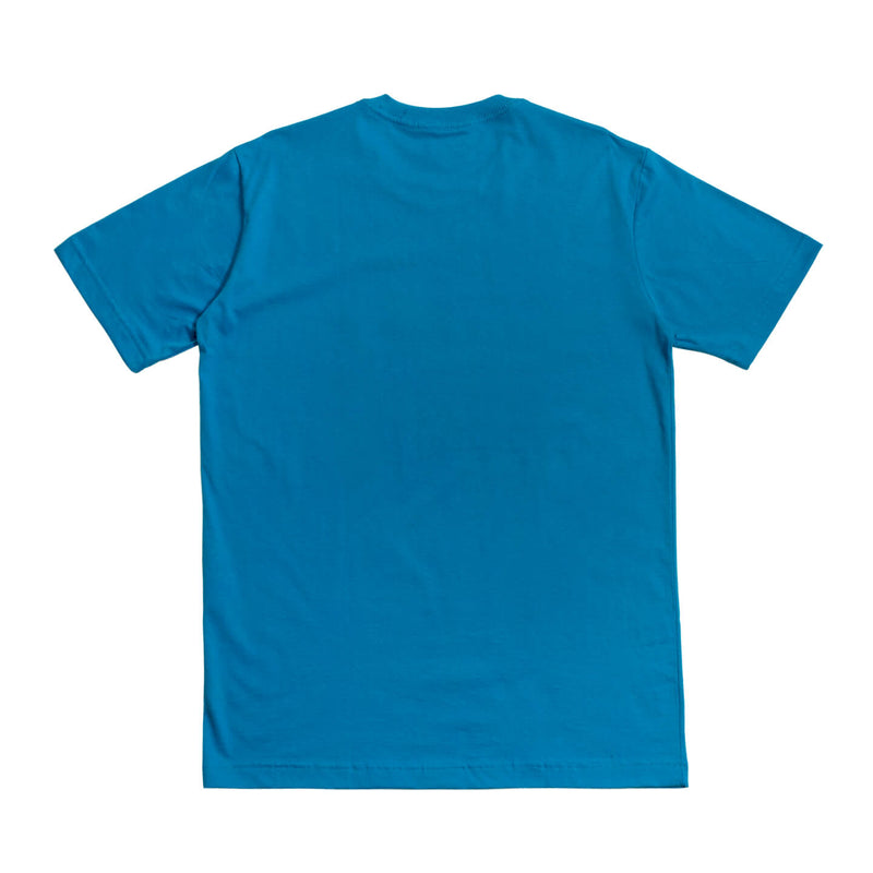 CAMISETA QIX SKATEBOARDS MONOGRAMA ORIGINAL ROYAL
