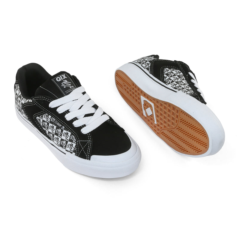 Tênis QIX Chorão Park Preto e Branco