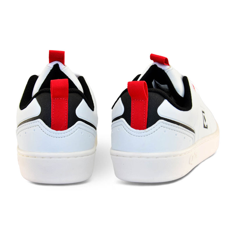 Tênis Infantil QIX Smash Branco e Vermelho