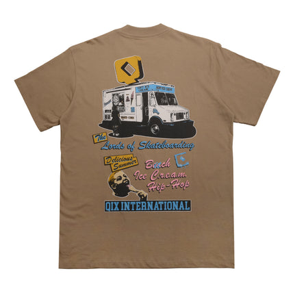 CAMISETA QIX STREET QIX CREAM AREIA