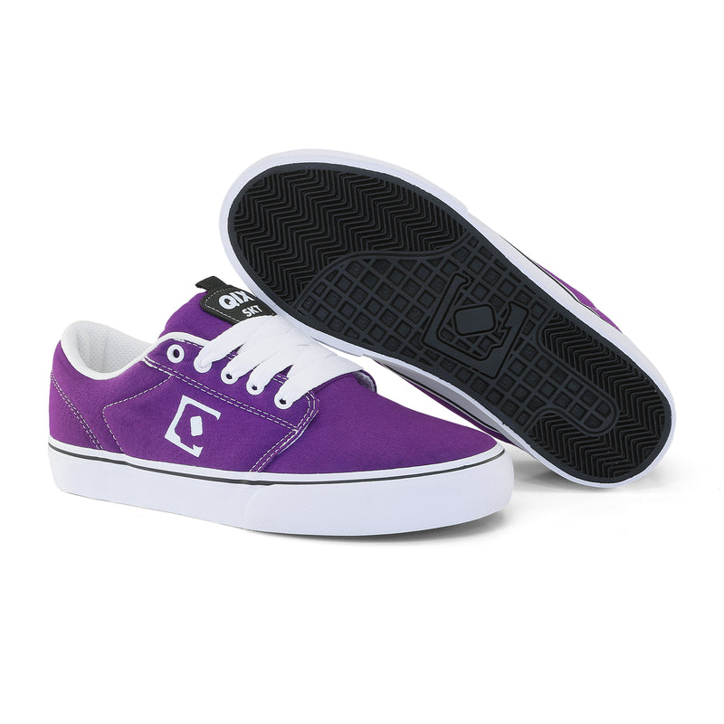 Tênis QIX Combat 3 Vulcan 07 Roxo e Branco