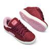 Tênis Qix and Kings Combat Suede Heart Pack Bordô