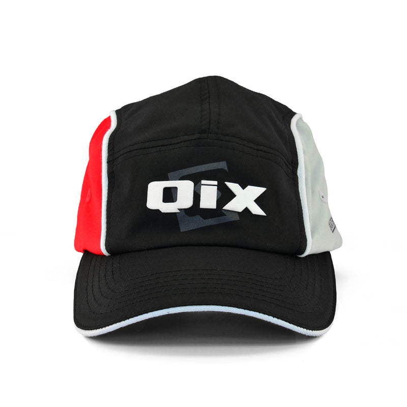 Boné QIX Five Panel - Red & Black
