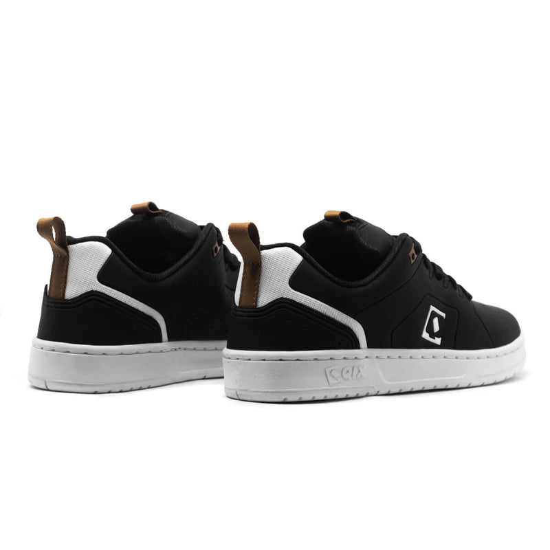 Tênis Qix Smash Preto e Branco