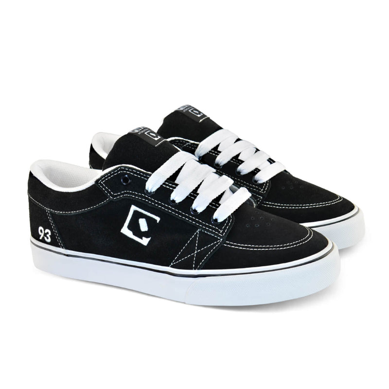 Tênis QIX 93 Ninety Three Vulcan 07 - Preto e Branco