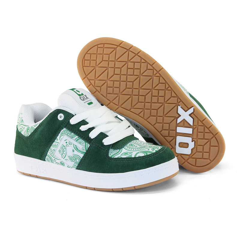 Tênis Qix 90's OG Verde e Branco Natural