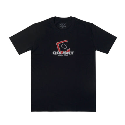 CAMISETA QIX SKT RED LOGO PRETA