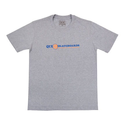 CAMISETA QIX SKATEBOARDS EXCEEDING THE BORDERS CLASSIC MESCLA